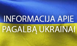 Informacija apie pagalbą Ukrainai